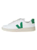 Veja Sneakersy "Urca" w kolorze biało-zielonym