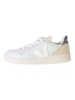Veja Leder-Sneakers in Weiß/ Bunt