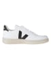 Veja Sneakers "V 10" wit/zwart