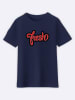 WOOOP Shirt "Fresh" in Dunkelblau