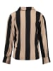 KEY LARGO Bluse "Referee" in Schwarz/ Beige