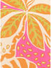 KEY LARGO Blouse "Aspen" zandkleurig/oranje/roze