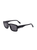 Karl Lagerfeld Męskie okulary przeciwsłoneczne w kolorze czarno-granatowym