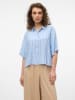 Vero Moda Shirt lichtblauw/wit