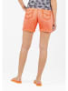 Timezone Szorty dżinsowe w kolorze pomarańczowym