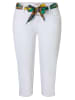 Timezone Rybaczki dżinsowe w kolorze białym