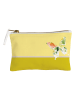IHR Kosmetyczka "Papillon" w kolorze żółtym - 17 x 10,5 cm