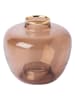 IHR Vase in Braun - (H)8 x Ø 9 cm