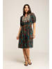 Peace & Love Kleid in Schwarz/ Bunt