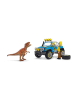 Schleich 36-delige set: speelfiguren "Terreinwagen met Dino" - vanaf 5 jaar