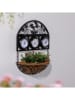 Garden Hero Wetterstation in Schwarz/ Braun - (B)26 x (H)32 x (T)8 cm