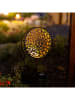 Profigarden Ledsolartuinsteker koperkleurig - (H)95 x Ø 20,5 cm