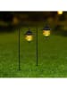 Garden Hero 2er-Set: Solar-Gartenstecker - (H)70 cm