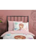Pure Microvezel beddengoedset "Lucy" wit/lichtroze