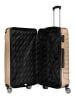 Canadian Peak 5tlg. Hardcase-Trolleyset "Shockeak" in Gold
