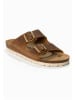 BAYTON Leren slippers "Atlas" bruin