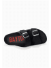 BAYTON Skórzane klapki "Atlas" w kolorze czarnym