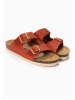 BAYTON Leren slippers "Atlas" rood