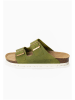 BAYTON Leren slippers "Atlas" groen