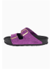 BAYTON Leren slippers "Atlas" paars
