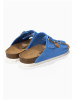 BAYTON Leren slippers "Atlas" blauw