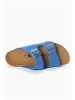 BAYTON Leren slippers "Atlas" blauw