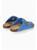 BAYTON Leren slippers "Alicante" blauw