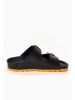 BAYTON Slippers "Atlas" zwart/oranje