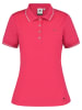 LUHTA Koszulka funkcyjna polo "Eriksdal" w kolorze różowym