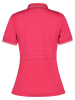 LUHTA Koszulka funkcyjna polo "Eriksdal" w kolorze różowym
