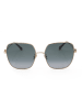 Jimmy Choo Damen-Sonnenbrille in Blau/ Gold