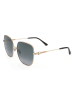 Jimmy Choo Damen-Sonnenbrille in Blau/ Gold