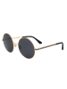 Jimmy Choo Damskie okulary przeciwsłoneczne w kolorze złoto-granatowym