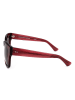 Dries Van Noten Damen-Sonnenbrille in Rot/ Braun