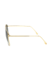 Victoria Beckham Dameszonnebril goudkleurig/groen