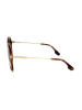 Victoria Beckham Damskie okulary przeciwsłoneczne w kolorze brązowym