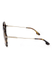 Victoria Beckham Damen-Sonnenbrille in Braun-Gold/ Hellbraun