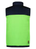 Tygo & Vito Omkeerbare bodywarmer oranje/groen/donkerblauw