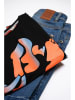 Tygo & Vito Shirt "Mamut" donkerblauw/oranje