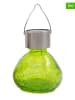 SiL Interiors 3-delige set: solarlampen groen/crème/oranje - (H)11,5 cm