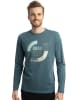 Roadsign Longsleeve in Blau