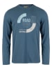 Roadsign Longsleeve in Blau