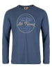 Roadsign Longsleeve in Blau