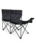 Regatta Krzesło campingowe "Isla" w kolorze czarnym - 135 x 90 x 55 cm