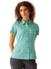 Regatta Functionele blouse "Travel Packaway" turquoise