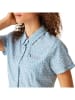 Regatta Functionele blouse "Travel Packaway" lichtblauw