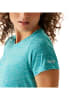 Regatta Koszulka sportowa "Fingal Edition" w kolorze turkusowym
