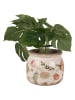 Clayre & Eef Blumentopf in Beige - (H)13 x Ø 16 cm