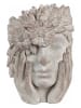Clayre & Eef Bloempot grijs - (B)27 x (H)31 x (D)22 cm