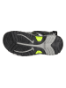 Regatta Trekkingsandalen in Schwarz/ Grün
